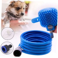 반려동물 샤워기 마사지 고양이 애견 강아지 샤워기 용품 실리콘 브러쉬, 1