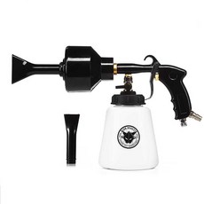 스노우 폼건 자동차 세차 분사기 공압 화이트, 1개