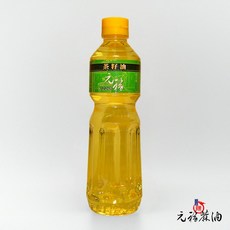 【元福蔴油】純級茶籽油-北港麻油老店 冷壓初榨, 1個, 600ml食品級塑膠瓶