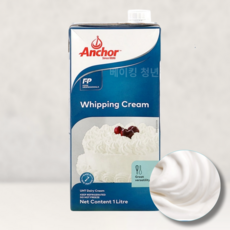 앵커 휘핑크림 오리지널, 1개, 1L