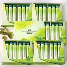 일본 로이스 견과류 말차 초콜릿 녹차 초코 바 6개입 x5박스, 5개
