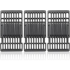 플로우로 조절 가능한 주철 그릴 격자 전기 그릴을 대체하는 범용 쿠킹 그리드 14인치에서 20인치 L 8인치 너비 3팩까지 확장 가능