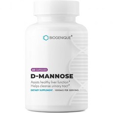 크랜베리 혈관 크랜베리와 히비스커스가 함유된 D만노스 1300mg 세정 불순물 플러시 요로 방광 60캡슐 미국산 비건 비유전자변형식품 글루텐 프리, 크랜베리와 히비스커스가 함유된 D-만노스 1300mg, 1개