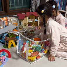 아기 장난감정리함 소프트 PVC 토이박스 수납함