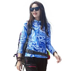 女款立領涼感衣 長袖排汗衫 登山休閒透氣快乾運動服