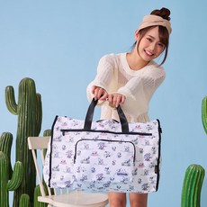 OUTDOOR PRODUCTS 聯名卡通圖案運動旅行袋, White, 1個
