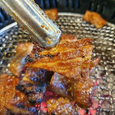 포천이동갈비맛집 이동 양념돼지갈비 슻블고기 돼지갈비구이 갈비택배, 1개, 1kg