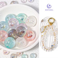 하이디 비즈구슬 3pcs 12 / 16mm 펄 그라데이션 비즈 라운드 HDPEARL 공예재료