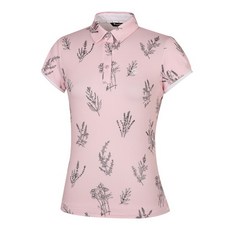 레노마골프 여성 플라워 골지 카라 반팔 티셔츠 RWTYL6120-411 2802064