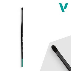 AV vallejo B06002 扁平花瓣塑膠毛畫筆 尺寸 No. 2, 1個