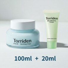 토리든 다이브인 저분자 히알루론산 수딩 크림 100ml + 20ml 세트, 120ml, 1개