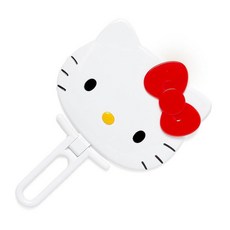 SANRIO 헬로 키티 접이식 핸드 미러 길이 27cm(10.6인치) x 너비 19.5cm(7.75인치), Compact