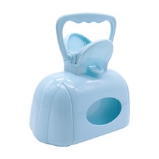 狗狗拾便器不髒手撿狗便神器戶外遛狗便攜狗屎夾寵物撿屎器用品, 1個, 藍色