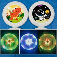 야광 부메랑 던지기 장난감 완구 미니 날리기 어린이집, 우주비행사, 1개