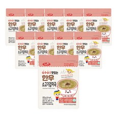 베베스트 아이 맛있는 한우 소고기 감자국 10개 해썹 아기반찬 레토르트 식품, 200g