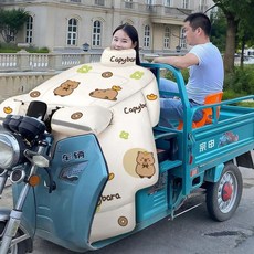 년형 전기 삼륜차 방풍 플리스 커버 보온 방수 오토바이 보호 윈드쉴드, N. 【어깨와 목 보호대】카피발라