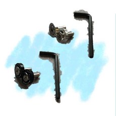 車牌框螺絲 鋁合金 牌框裝飾, 1個, 黑色螺絲組+銀色螺絲組