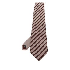 베르사체 중고 사선 스트라이프 패턴 넥타이