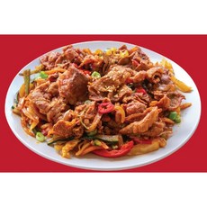 한신푸드 기사식당 제육볶음 목전지 돼지불고기 매콤 양념 돼지 고추장불고기 밀키트 500g, 2개