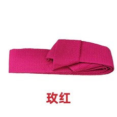 요가 매트 스트랩 운동 스포츠 슬링 어깨 휴대 조절 스트레치 휴대용 홈 짐 피트니스 장비, 색상: 9. Rose red, 1개