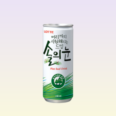 롯데칠성 솔의눈, 240ml, 18개