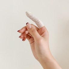 데이솜프 라텍스 손가락 골무, 100개, 화이트