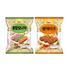 청우 모나카 350g+ 팬케이크350g(각1봉씩), 1세트, 350g