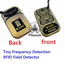 작은 주파수 감지 카드 Proxgrind RFID 필드 키 체인 휴대 전화 펜던트 IC 액세스 제어 읽기 헤드 테스트, 01 오렌지