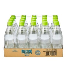 [풀무원] 브리지톡 탄산수 플레인 무라벨, 500ml, 60개
