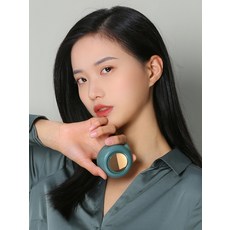 桌面風扇 5小時續航能力 900mAh電池, 綠色, 鏡子款