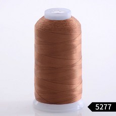 【針線】【送針】拉不斷的皮革綫 尼龍綫 手縫針綫 縫紉機綫 250D/3股細綫 風箏線 裁縫 車縫線 手縫線 縫紉線, 咖啡5277, 1個