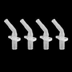 SKATER 보온컵 빨대 헤드 어린이 실리콘 물컵 노즐, 빨대 4개