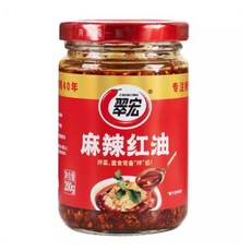 翠宏 麻辣紅油, 200g, 1個