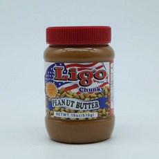 샌드위치 땅콩잼 리고 청키 땅콩버터 510g