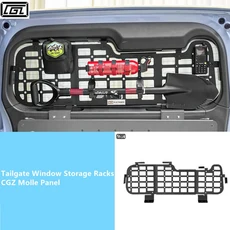 CGZ 트렁크 사이드 윈도우 몰리 패널 및 루프 스토리지 랙 iCar 03 Jaecoo J6 EV 적합