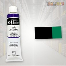 티엔에스 유화물감 신한 오일칼라 50ml 709 비리디안휴 청록 전문가용 1개입