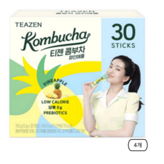 티젠 파인애플 콤부차, 5g, 30개입, 4개