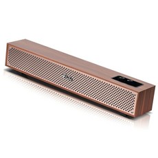 에이튜브 컴퓨터 PC 게이밍 USB 사운드바 스피커, 우드, A200U