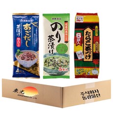 일본대표간편식 오차즈케 프리미엄 3종세트, 1세트, 89.7g