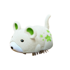 寵物清潔玩具鼠, 1個, 卡其色小倉鼠, 單個贈2個電池