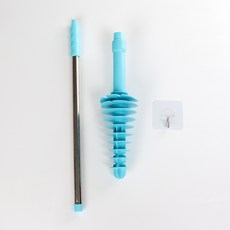 DFMEI 家用活塞式馬桶疏通器廁所座便皮吸抽搋子通堵塞神器手動通廁工具, 如圖