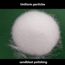 쿠쿠스토어 투명 유리 구슬 샌드 블라스트 연마, 02 500g, 01 0mesh