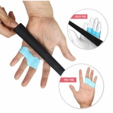 골프연습 손가락보호 미끄럼방지 핑거픽스 골프용품 골프연습기 10타줄이기, 컬러랜덤, 1개