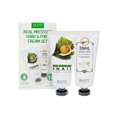 JIGOTT 手足修護精華組 護手霜 護足霜 蝸牛濃縮精華手足霜組 兩入組, 1個, 蝸牛濃縮精華手足霜組 兩入組(1587