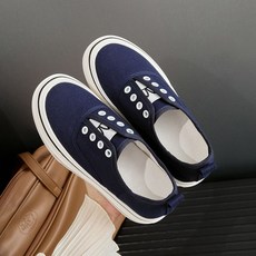 키높이 슬립온 여성 캔버스 스니커즈 두꺼운 밑창 캐주얼 신발 225-250mm 인박카55878