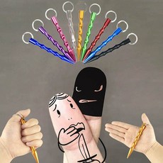 [리치하우스] 열쇠고리 부착 소형 호신용품 쿠보탄 뛰어난 내구성 (WCBB805), 07.블루