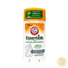 ARM & HAMMER Essentials 體香膏 無香配方, 2.5 oz (71g), 1個