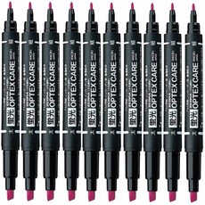 제브라 옵텍스 케어 형광펜 WKCR1 + 사은품(모닝 3색), 10개, 와인레드(WR)