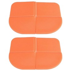 로즈온 초경량 XPE 아웃도어 방석 2p, 오렌지