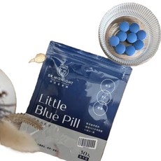 深夜營養師 透納葉 南非醉茄 菠菜萃取, 1個, 1包30入藍色小丸子, 30顆